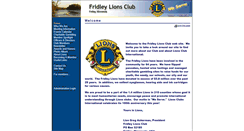 Desktop Screenshot of fridleymnlions.clubwizard.com
