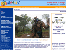 Tablet Screenshot of essexpa.clubwizard.com
